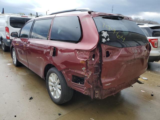 Photo 2 from auction – 2015 TOYOTA SIENNA XLE with VIN 5TDDK3DC0FS104026