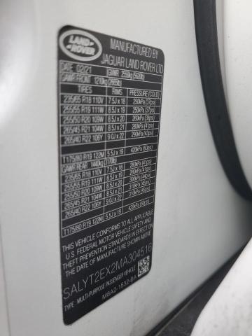 Photo 14 from auction – 2021 LAND ROVER RANGE ROVE with VIN SALYT2EX2MA304516