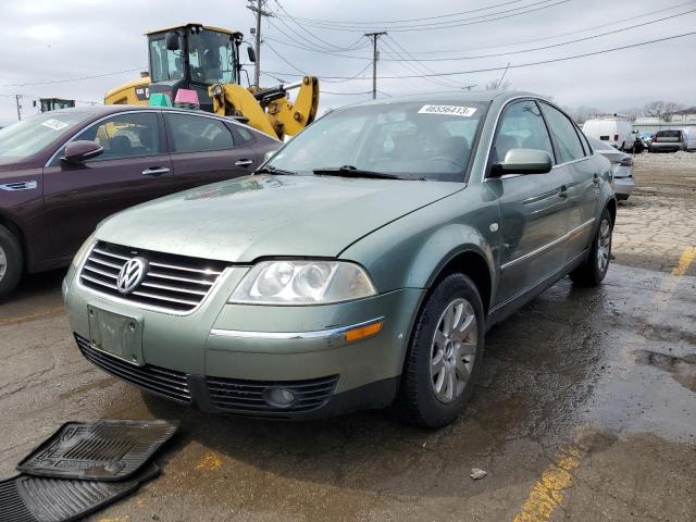 Photo 1 from auction – 2003 VOLKSWAGEN PASSAT GLS with VIN WVWPD63B03P055482