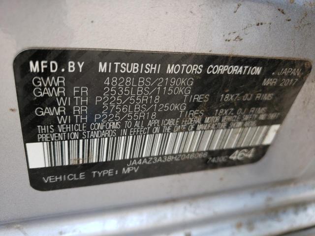 Photo 14 from auction – 2017 MITSUBISHI OUTLANDER with VIN JA4AZ3A38HZ046066