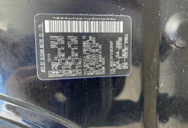 Zdjęcie 10 z aukcji – 2012 NISSAN QUEST S z VIN JN8AE2KP2C9036997