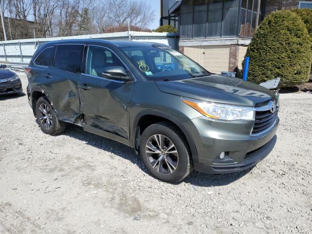 Photo 4 from auction – 2016 TOYOTA HIGHLANDER with VIN 5TDJKRFH4GS300812