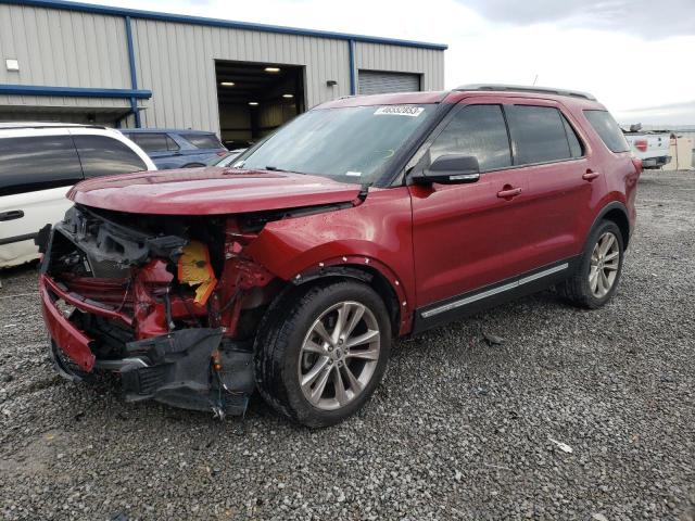 FORD EXPLORER X 2019 with VIN 1FM5K7D89KGA83832 - Photo from auction