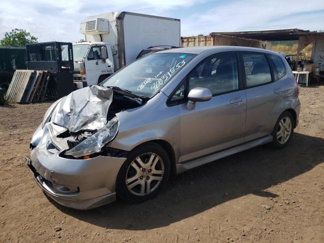 HONDA FIT S 2007 with VIN JHMGD38697S002372 - Photo from auction