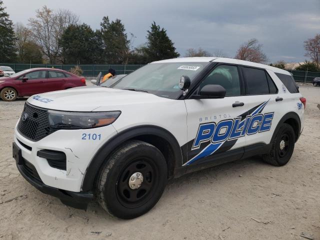 FORD EXPLORER P 2021 with VIN 1FM5K8AB2MGA17812 - Photo from auction