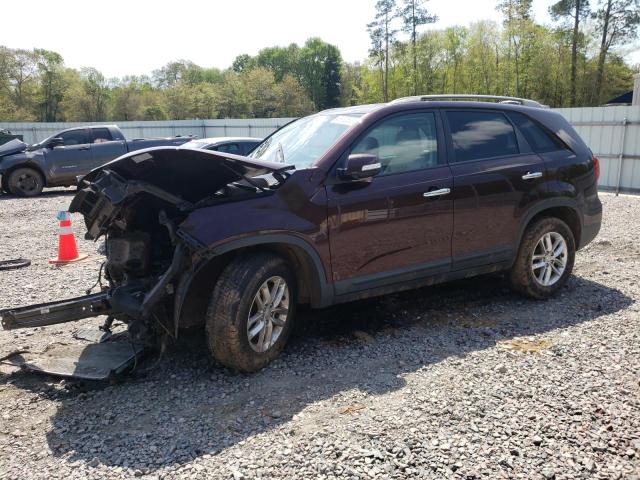 KIA SORENTO LX 2015 with VIN 5XYKT3A67FG627611 - Photo from auction