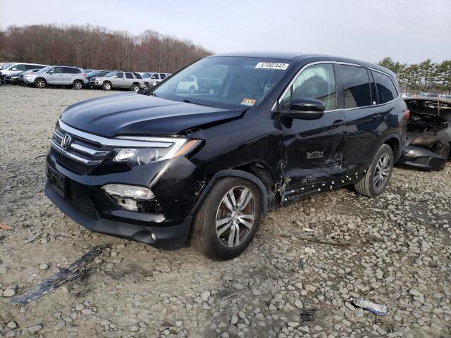 HONDA PILOT EX 2017 with VIN 5FNYF6H30HB040692 - Photo from auction