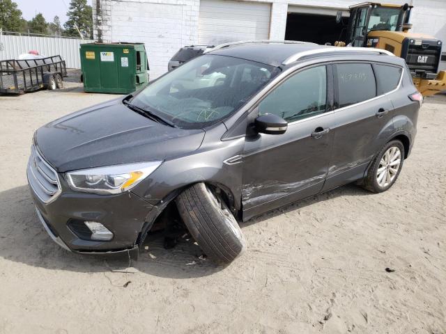 FORD ESCAPE TIT 2018 with VIN 1FMCU0J97JUC20921 - Photo from auction