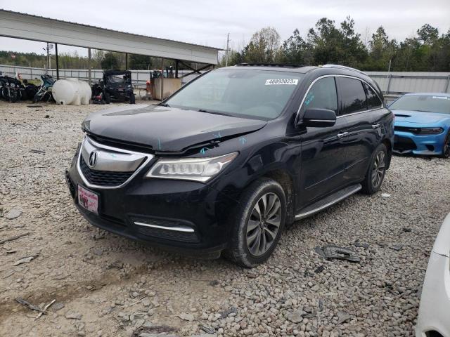ACURA MDX TECHNO 2014 with VIN 5FRYD3H43EB001845 - Photo from auction