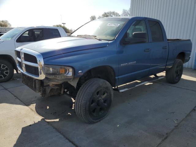 DODGE RAM 2500 S 2005 with VIN 3D7KS28C55G824095 - Photo from auction