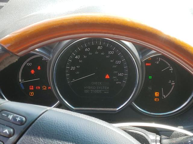 Photo 9 from auction – 2008 LEXUS RX 400H with VIN JTJHW31U282053624