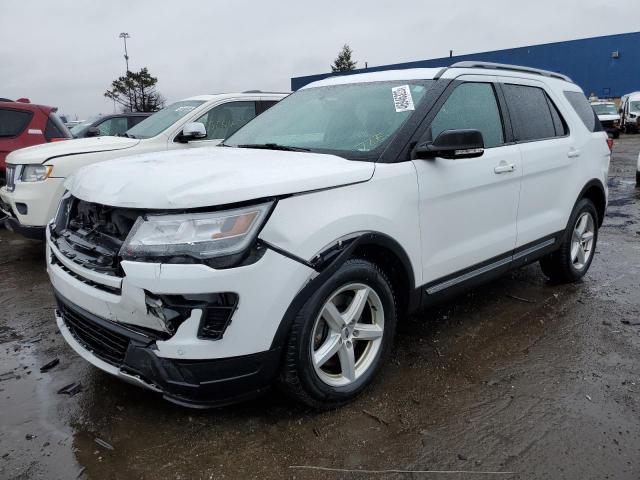 FORD EXPLORER X 2018 with VIN 1FM5K7D87JGA13163 - Photo from auction
