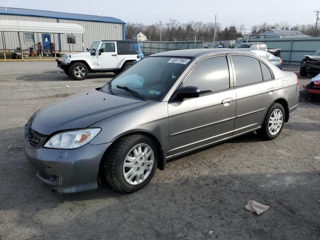 HONDA CIVIC LX 2005 with VIN 2HGES16565H511340 - Photo from auction