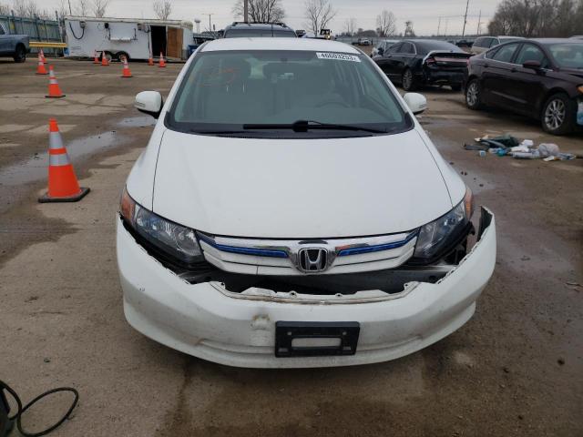 Photo 5 from auction – 2012 HONDA CIVIC HYBR with VIN JHMFB4F31CS004451
