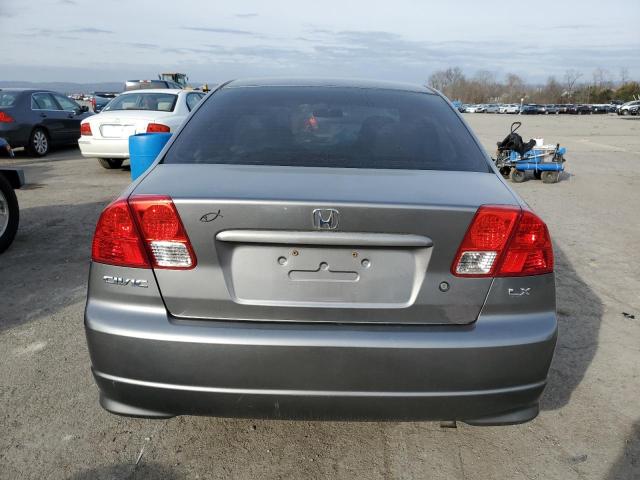 Photo 6 from auction – 2005 HONDA CIVIC LX with VIN 2HGES16565H511340