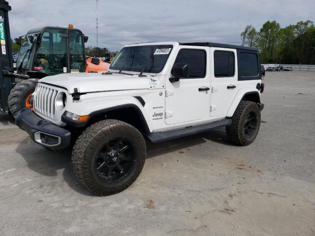 JEEP WRANGLER U 2018 with VIN 1C4HJXEG3JW206894 - Photo from auction