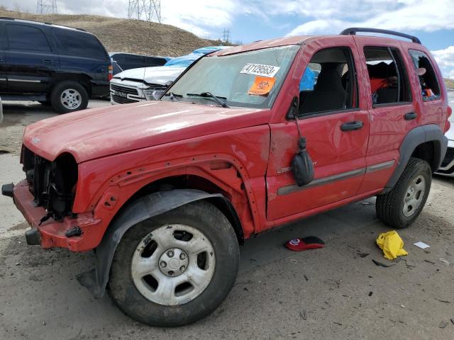 JEEP LIBERTY SP 2003 with VIN 1J4GL48K63W559244 - Photo from auction