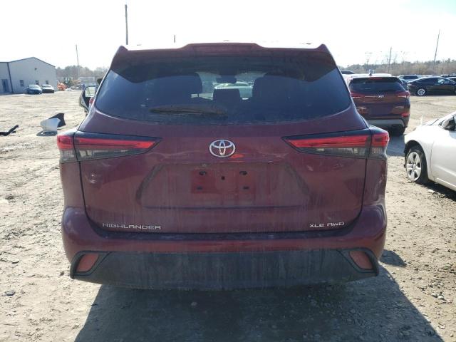 Photo 6 from auction – 2020 TOYOTA HIGHLANDER with VIN 5TDGZRBH2LS052212