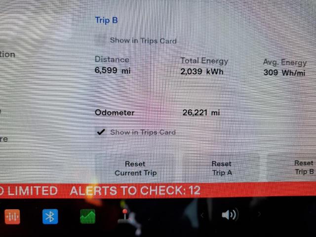 Photo 9 from auction – 2021 TESLA MODEL Y with VIN 5YJYGDEF8MF270166