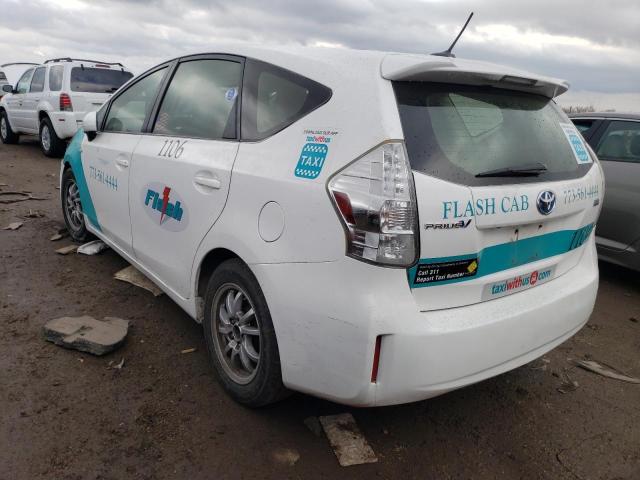Photo 2 from auction – 2013 TOYOTA PRIUS V with VIN JTDZN3EUXD3204699