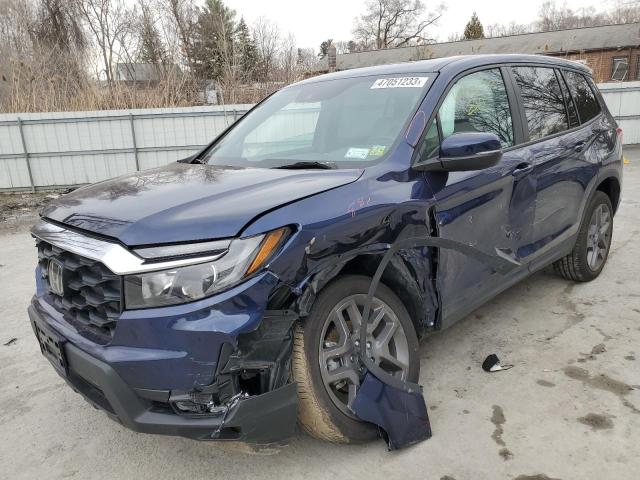 HONDA PASSPORT E 2022 with VIN 5FNYF8H53NB011440 - Photo from auction