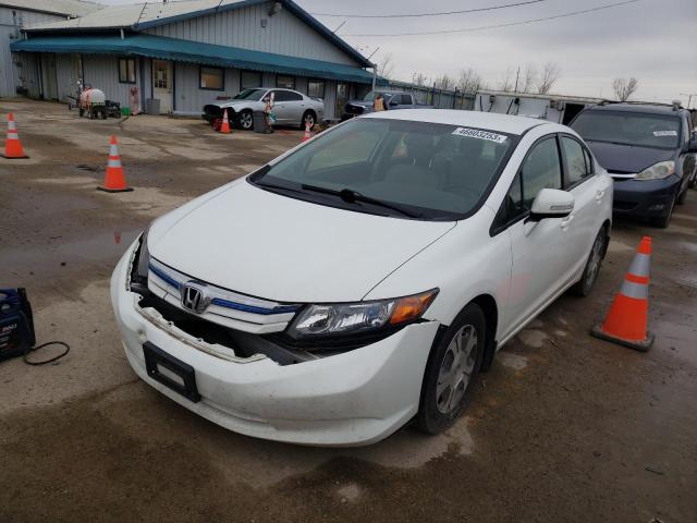 Photo 1 from auction – 2012 HONDA CIVIC HYBR with VIN JHMFB4F31CS004451