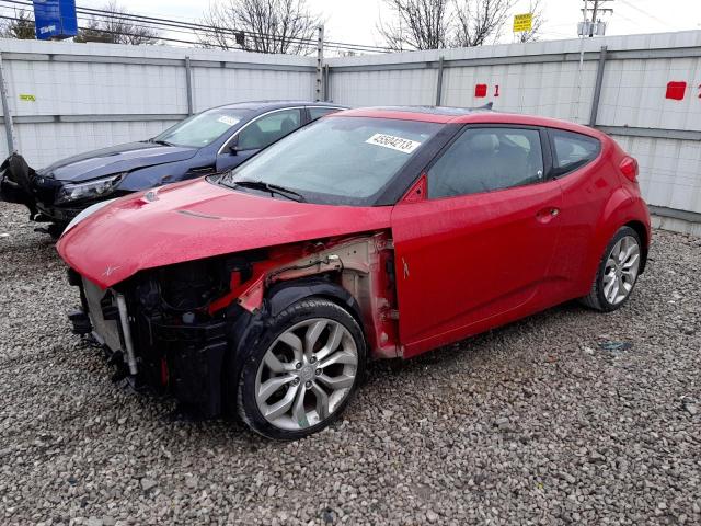 HYUNDAI VELOSTER 2013 with VIN KMHTC6AD0DU132775 - Photo from auction