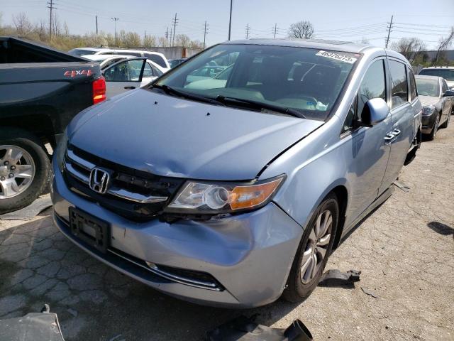 HONDA ODYSSEY EX 2014 with VIN 5FNRL5H66EB022016 - Photo from auction