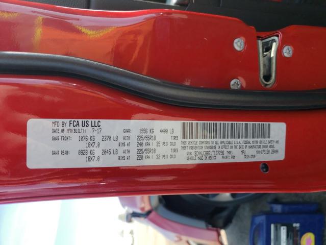 Photo 14 from auction – 2018 JEEP COMPASS LA with VIN 3C4NJCBB7JT137296