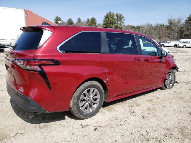 Photo 3 from auction – 2022 TOYOTA SIENNA LE with VIN 5TDKSKFC0NS069467