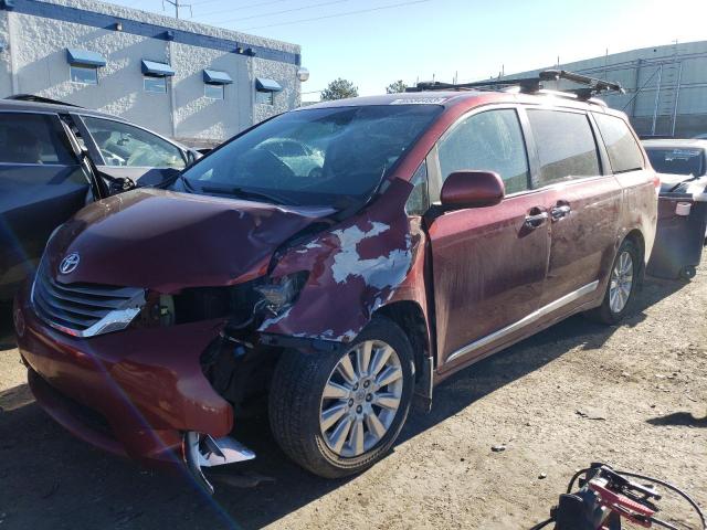 TOYOTA SIENNA XLE 2011 with VIN 5TDDK3DC5BS020407 - Photo from auction