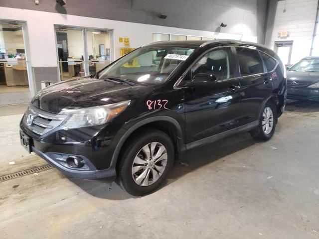 HONDA CR-V EXL 2014 with VIN 2HKRM4H79EH675697 - Photo from auction