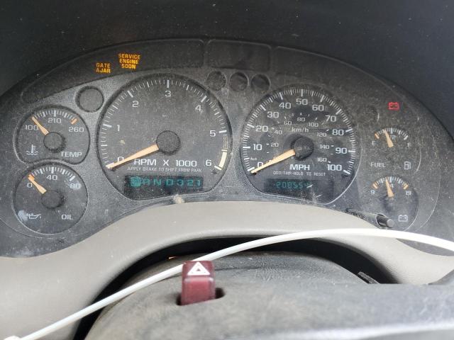 Photo 9 from auction – 2002 CHEVROLET BLAZER with VIN 1GNDT13W22K195340
