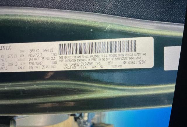 Photo 10 from auction – 2009 JEEP WRANGLER U with VIN 1J4GA39199L749801