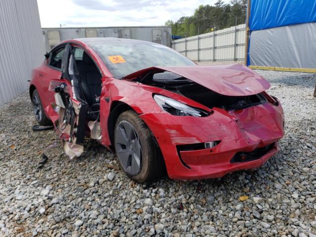 Photo 4 from auction – 2022 TESLA MODEL 3 with VIN 5YJ3E1EB7NF185008