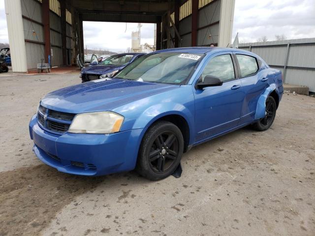 DODGE AVENGER SE 2008 with VIN 1B3LC46K38N256301 - Photo from auction