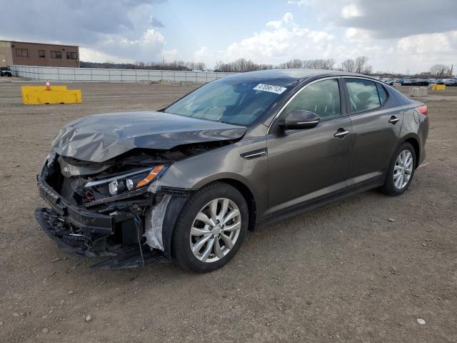 KIA OPTIMA EX 2014 with VIN 5XXGN4A73EG298598 - Photo from auction
