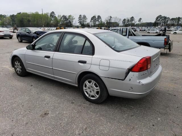 Photo 2 from auction – 2001 HONDA CIVIC LX with VIN 2HGES16591H596782