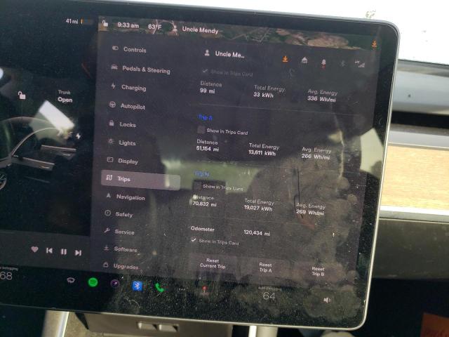 Photo 9 from auction – 2019 TESLA MODEL 3 with VIN 5YJ3E1EB1KF193522
