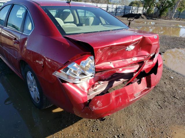 Photo 12 from auction – 2013 CHEVROLET IMPALA LT with VIN 2G1WG5E37D1199329