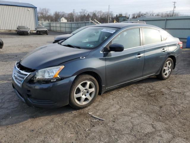 NISSAN SENTRA S 2013 with VIN 3N1AB7AP2DL697797 - Photo from auction