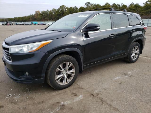 TOYOTA HIGHLANDER 2015 with VIN 5TDBKRFHXFS075427 - Photo from auction