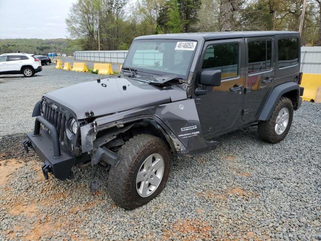 JEEP WRANGLER U 2018 with VIN 1C4BJWDG8JL848451 - Photo from auction