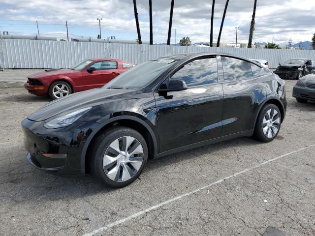 TESLA MODEL Y 2020 with VIN 5YJYGDEE3LF018055 - Photo from auction