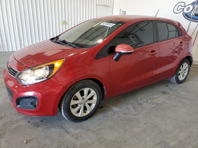 KIA RIO EX 2013 with VIN KNADN5A39D6119898 - Photo from auction