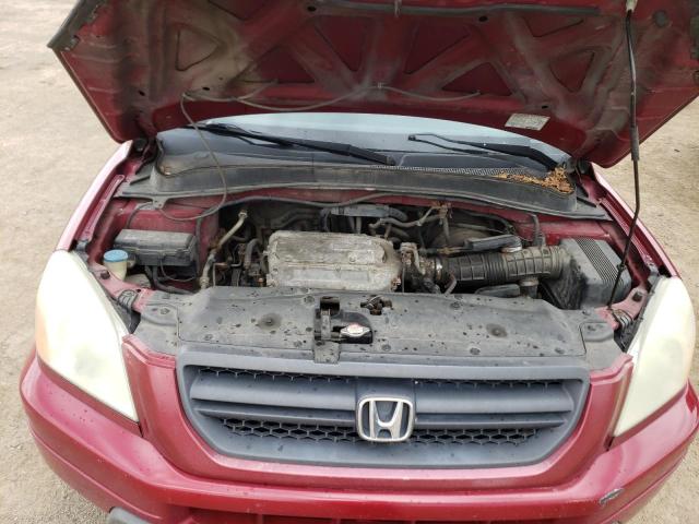 Photo 11 from auction – 2003 HONDA PILOT EX with VIN 2HKYF18463H529457
