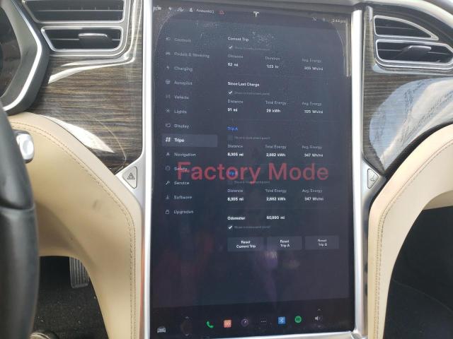 Photo 9 from auction – 2014 TESLA MODEL S with VIN 5YJSA1H16EFP57115