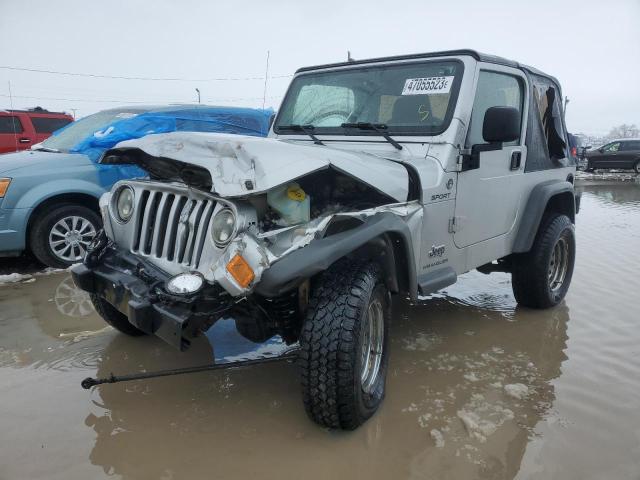 JEEP WRANGLER / 2005 with VIN 1J4FA49S35P330890 - Photo from auction