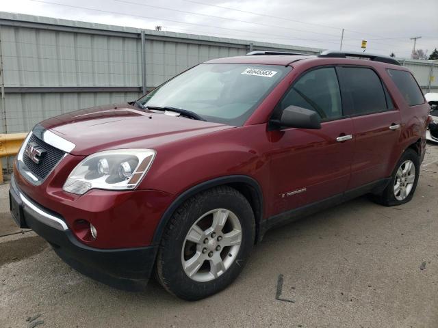 GMC ACADIA SLE 2008 with VIN 1GKER13768J191184 - Photo from auction