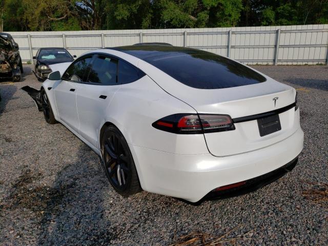 Photo 2 from auction – 2022 TESLA MODEL S with VIN 5YJSA1E52NF491552